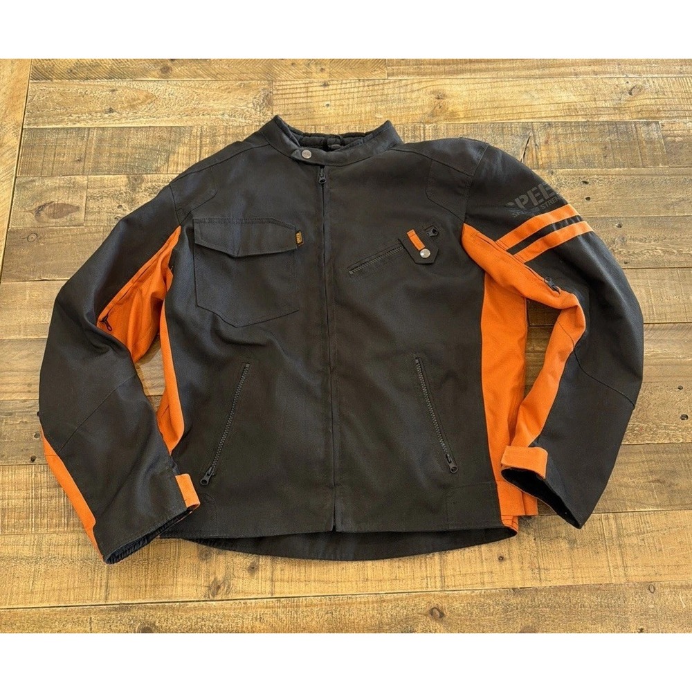 Speed & Strength Off The Chain 2.0 Motorcycle Jacket Medium With Armor No Liner